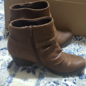 Brown Ankle Boots